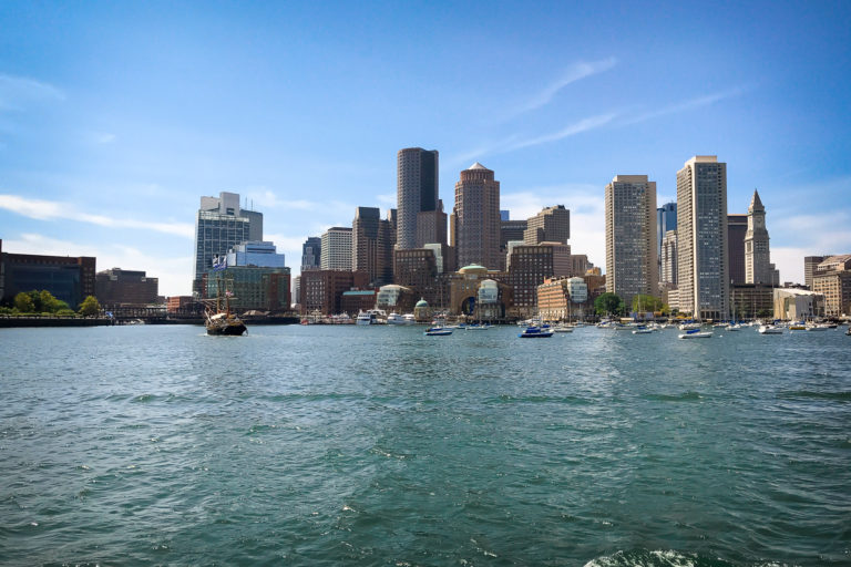 Boston harbor cruise